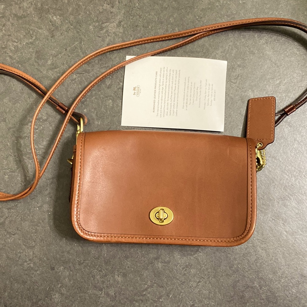 Coach small brown bag